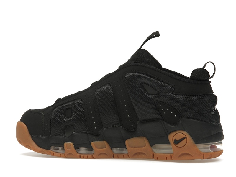 Nike Air More Uptempo Low Black Gum