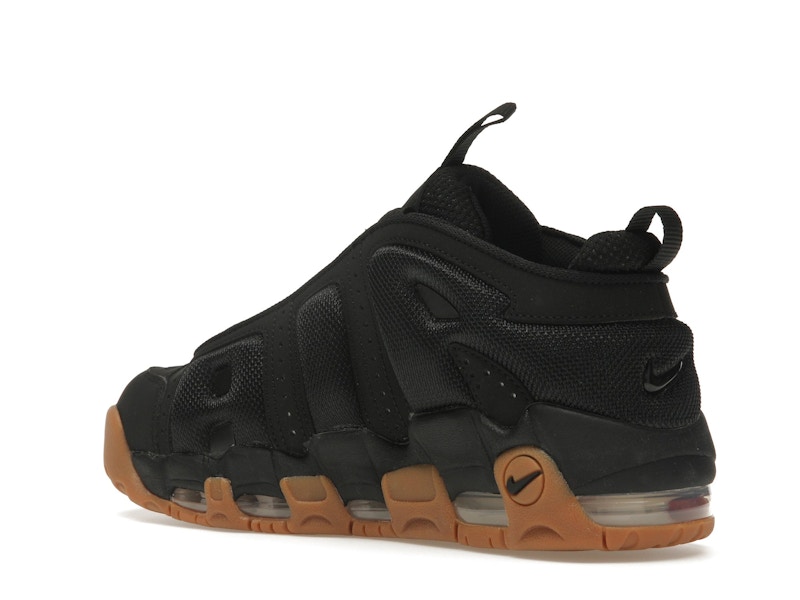 Nike Air More Uptempo Low Black Gum