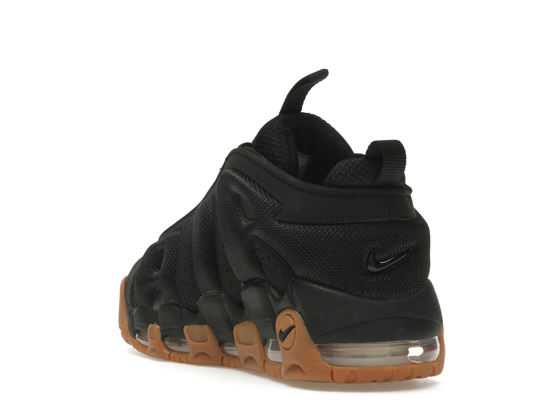 Nike Air More Uptempo Low Black Gum