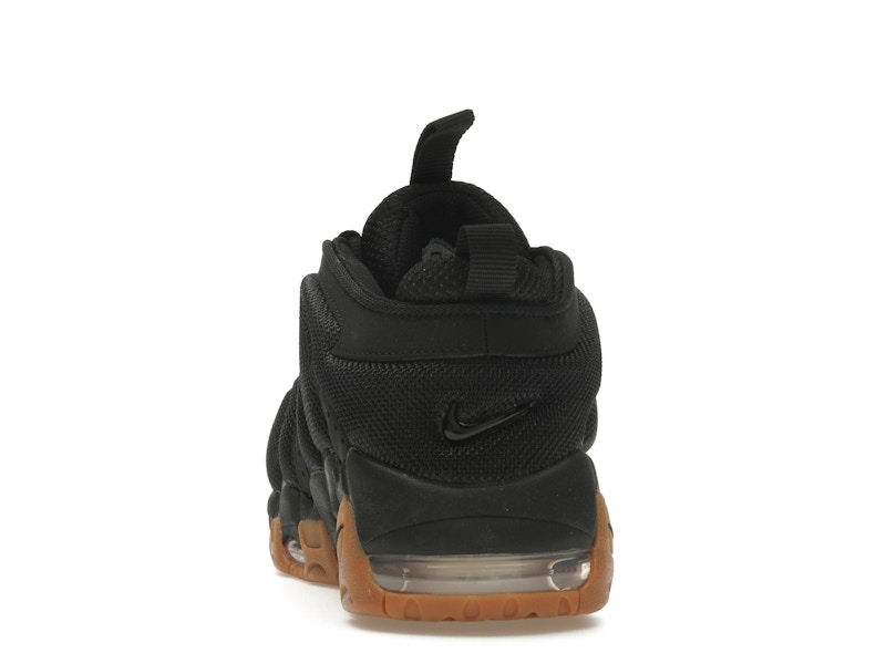 Nike Air More Uptempo Low Black Gum