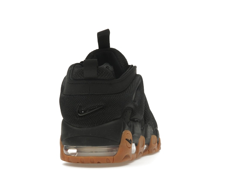 Nike Air More Uptempo Low Black Gum