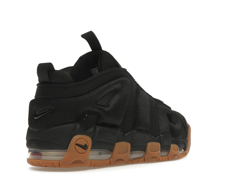 Nike Air More Uptempo Low Black Gum