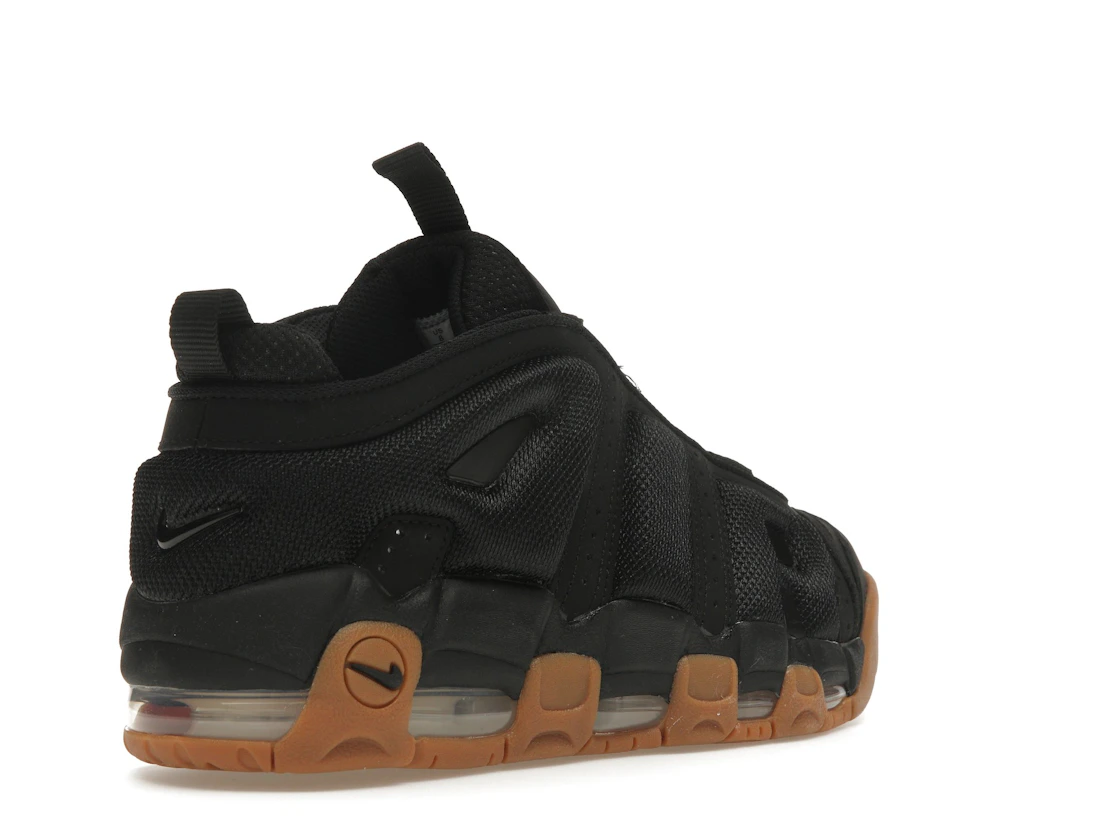 Nike Air More Uptempo Low Black Gum