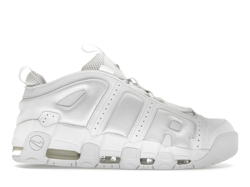 Nike Air More Uptempo Niedrig Dreifach WeiB Herren FZ3055 100 DE