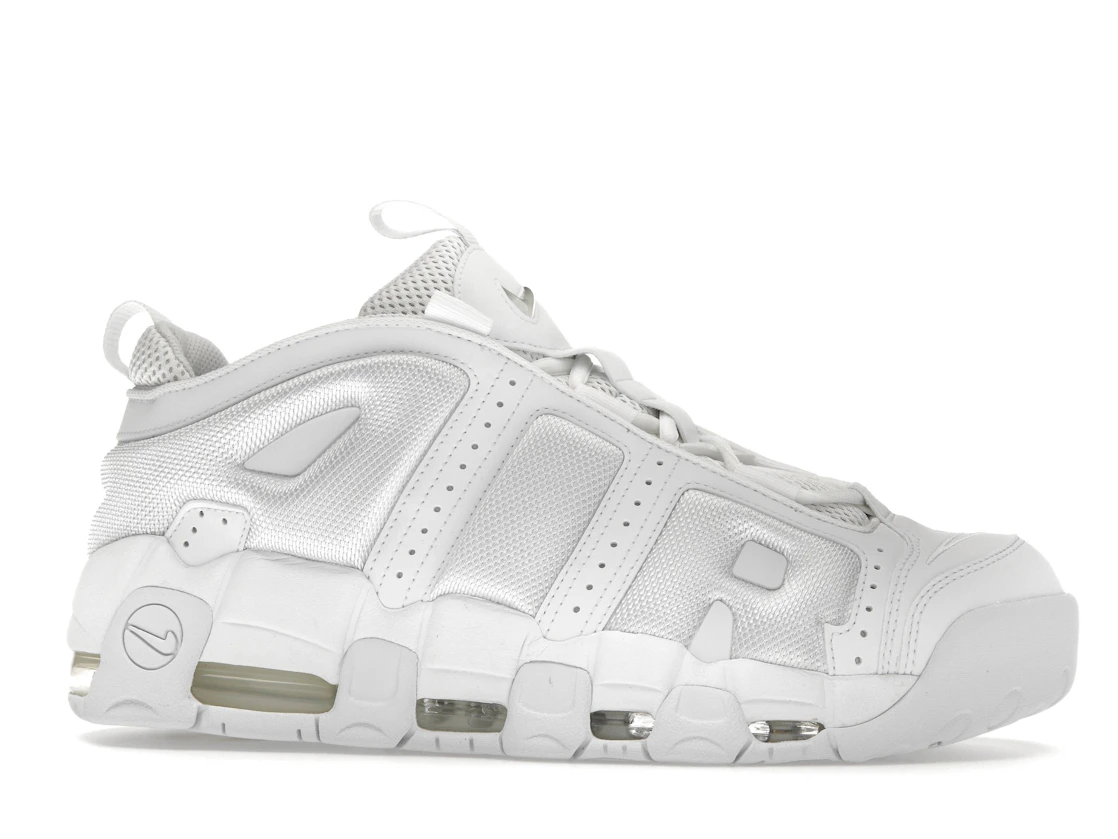 Nike Air More Uptempo Low Triple White