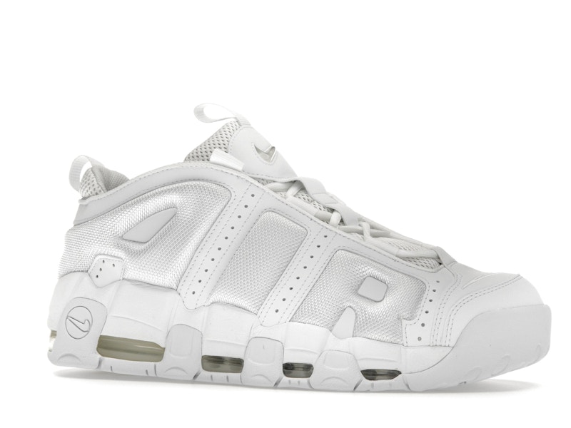 Nike Air More Uptempo Low Triple White