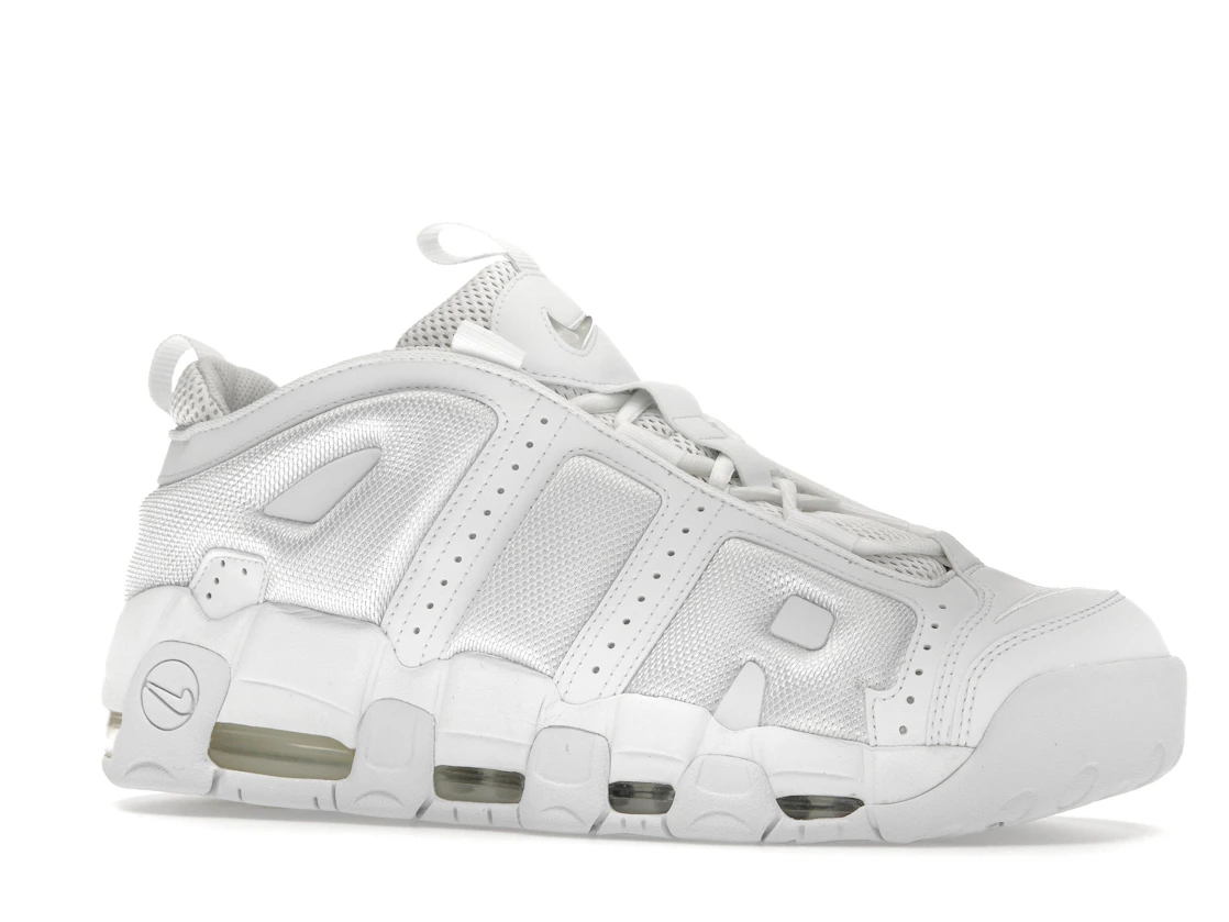 Nike Air More Uptempo Low Triple White