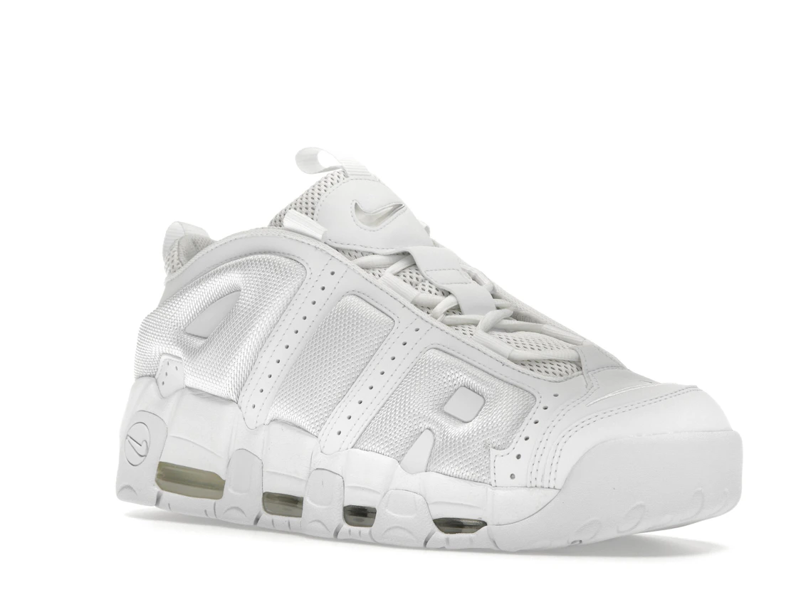 Nike Air More Uptempo Low Triple White