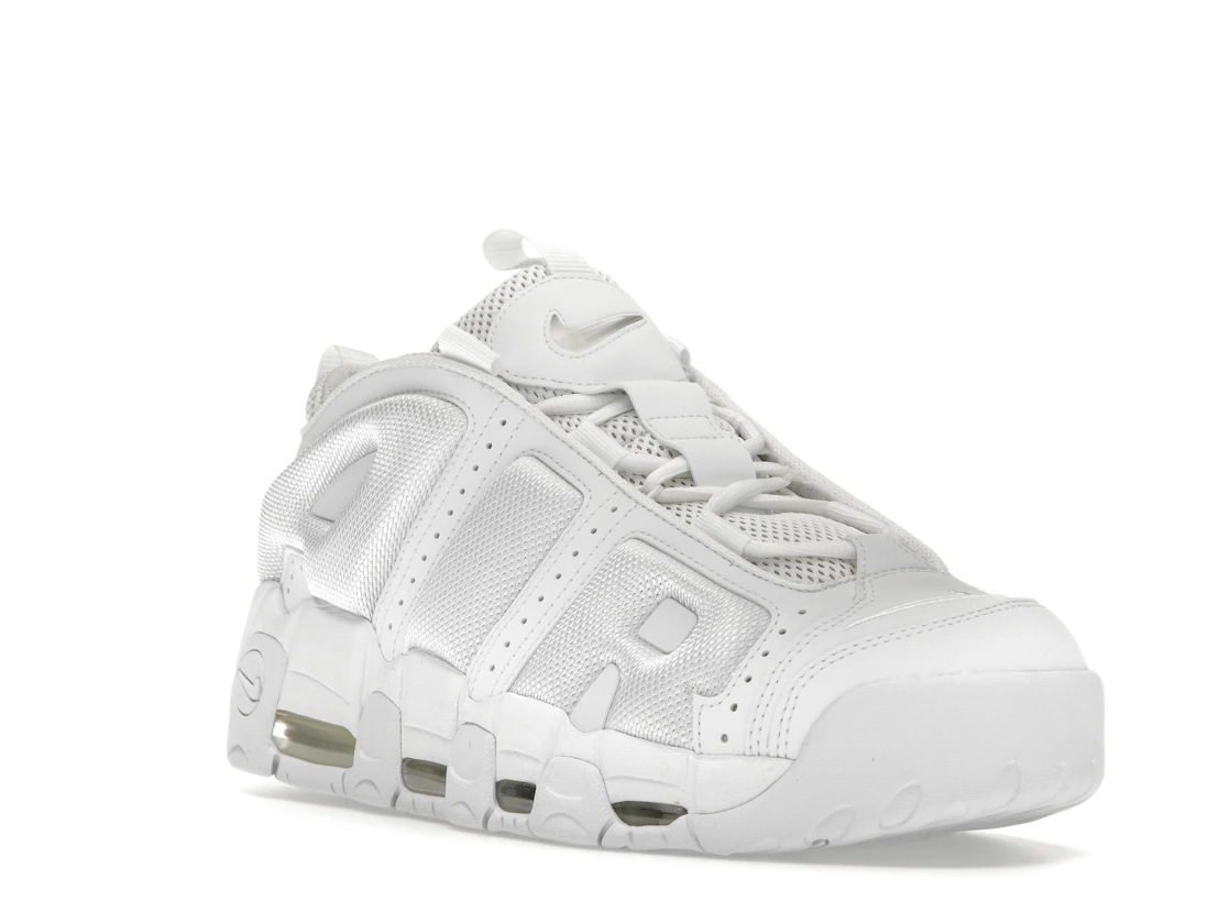 Nike Air More Uptempo Low Triple White