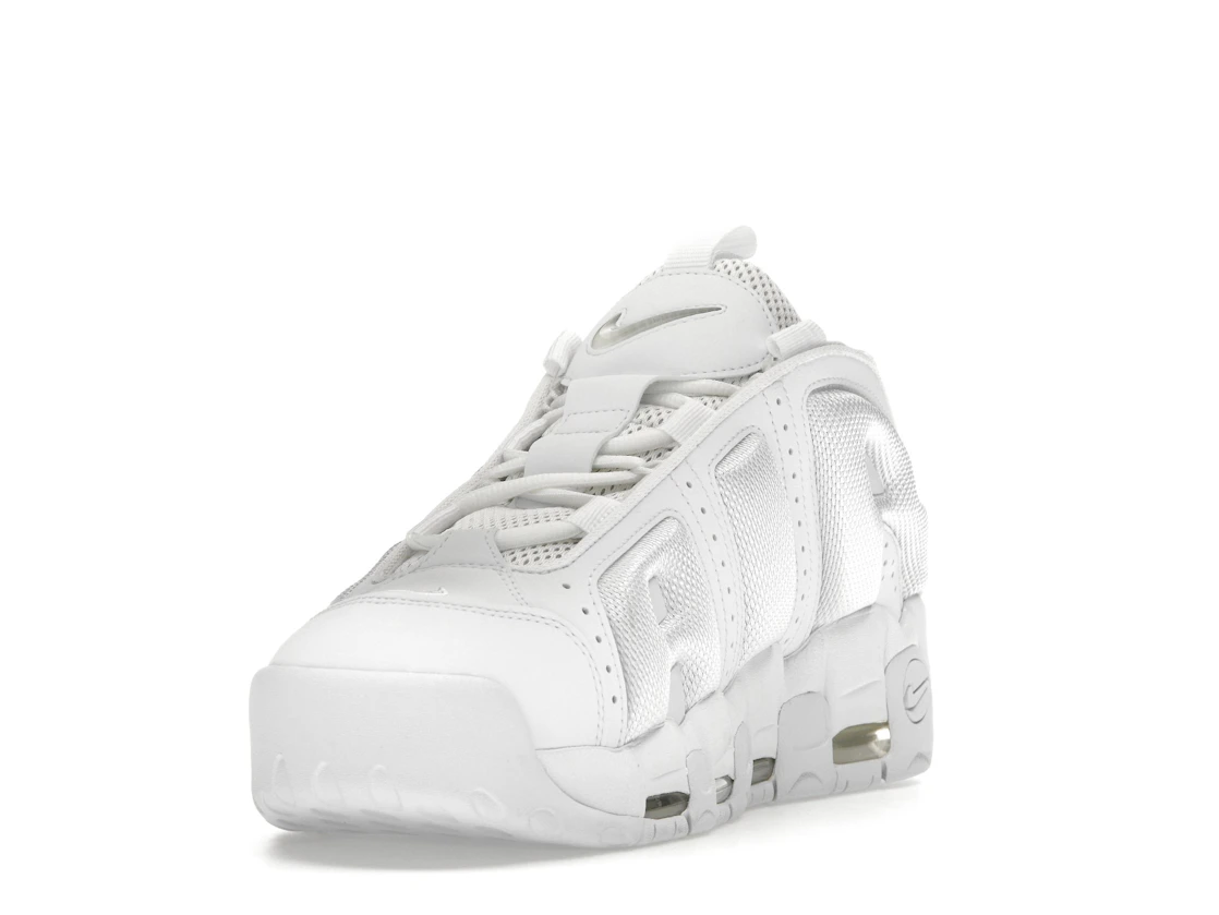 Nike Air More Uptempo Low Triple White
