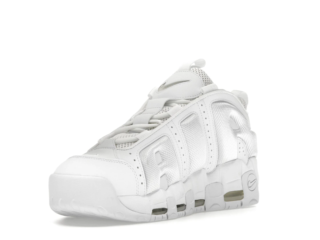 Nike Air More Uptempo Low Triple White