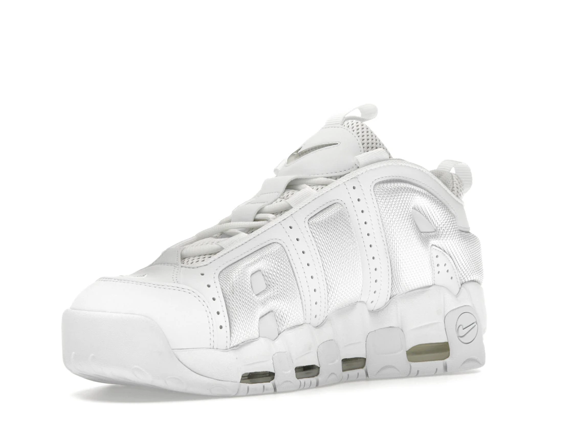 Nike Air More Uptempo Low Triple White