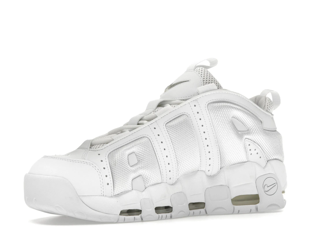 Nike Air More Uptempo Low Triple White