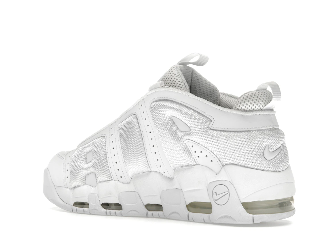 Nike Air More Uptempo Low Triple White