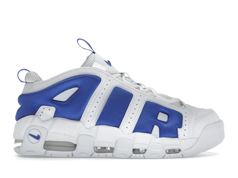 正規代理店 Air Nike More FZ3055 - Men's Royal Hyper White Low Uptempo シューズ(男性用)