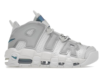 Sneaker Nike Uptempo Puestas Turquoise Air Uptempo All White Nike