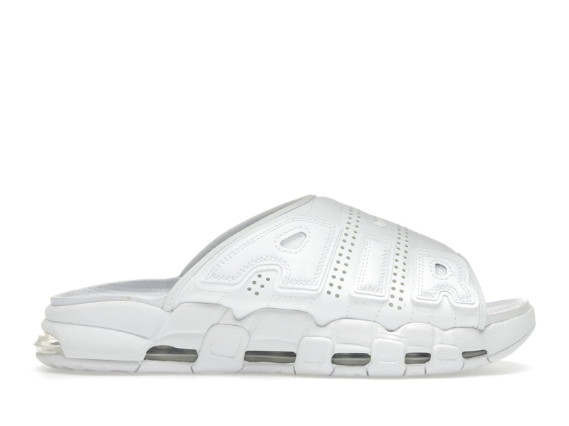 New Nike Air More Uptempo Slides Shoes - University Blue