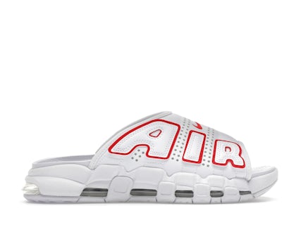 Slides Nike Air More Uptempo University Red Nike Air More Uptempo
