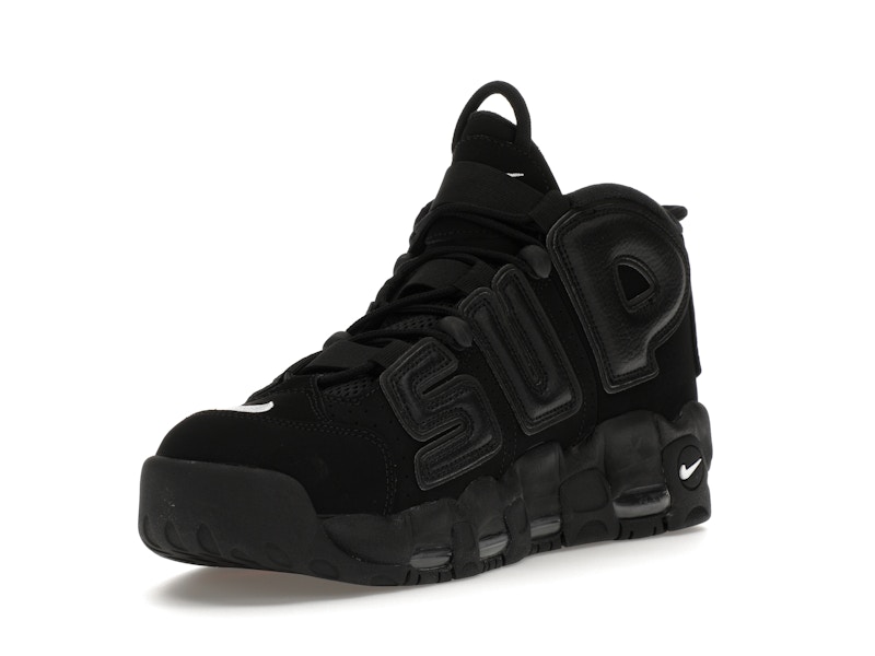 Nike supreme uptempo black shop