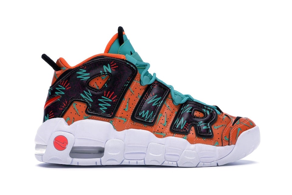 Nike Air More Uptempo What The 90s (GS) Kids' AT3408-800 - US