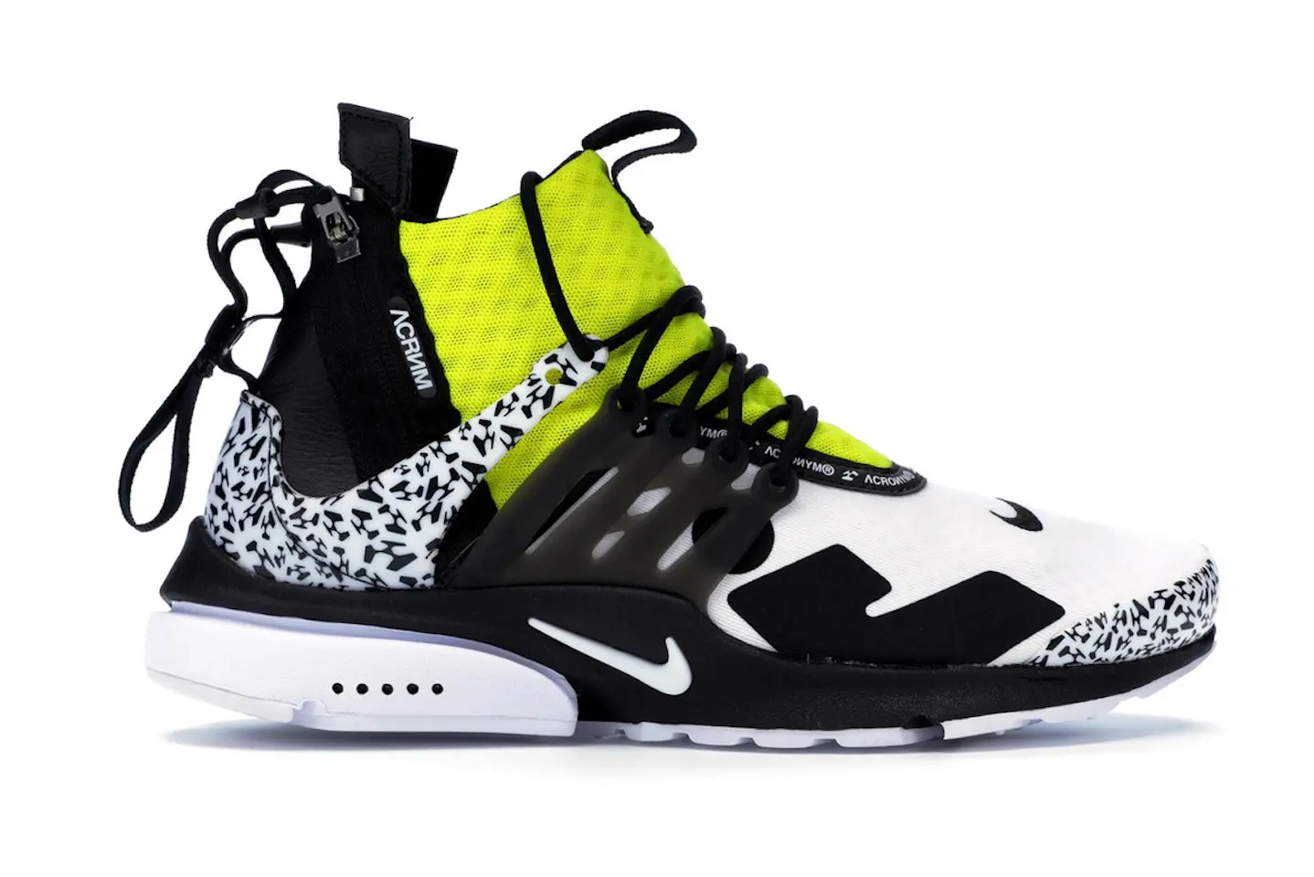 Nike Air Presto Mid Acronym Dynamic Yellow Men's - AH7832-100 - US
