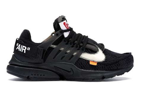 Nike Air Presto Off-White Black (2018) Men's AA3830-002 US
