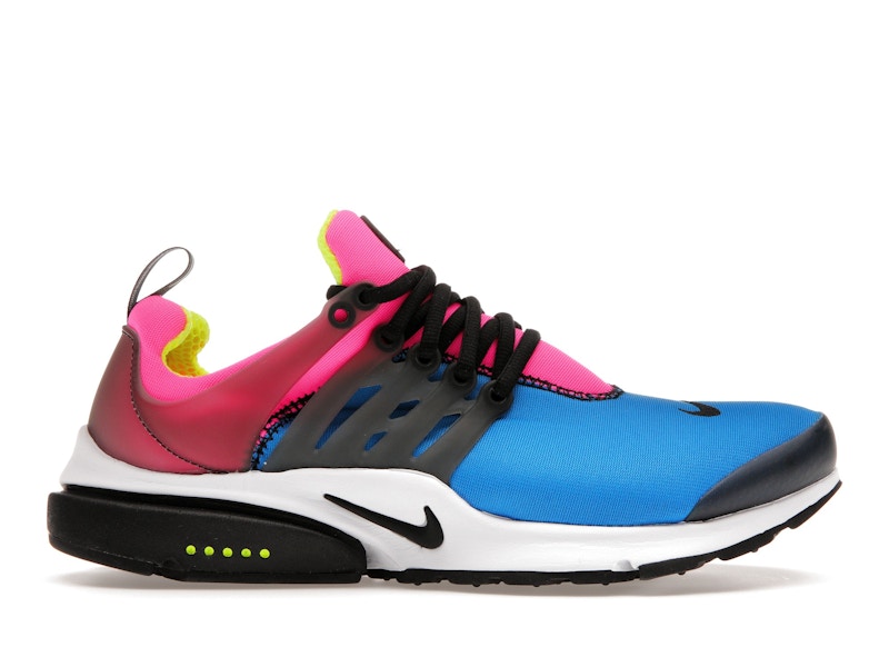 Pink and 2025 black nike presto