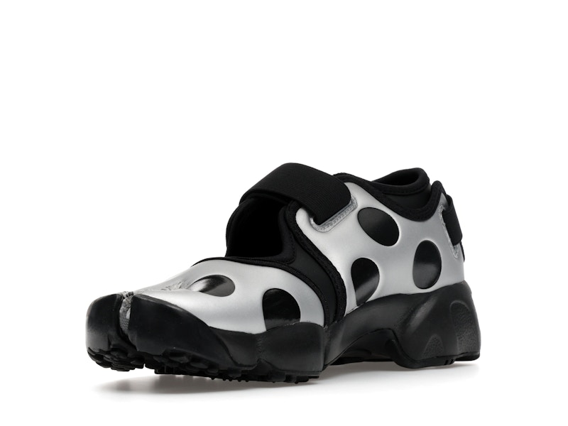 Nike Air Rift Polka Dots Black Metallic Silver (Women's)