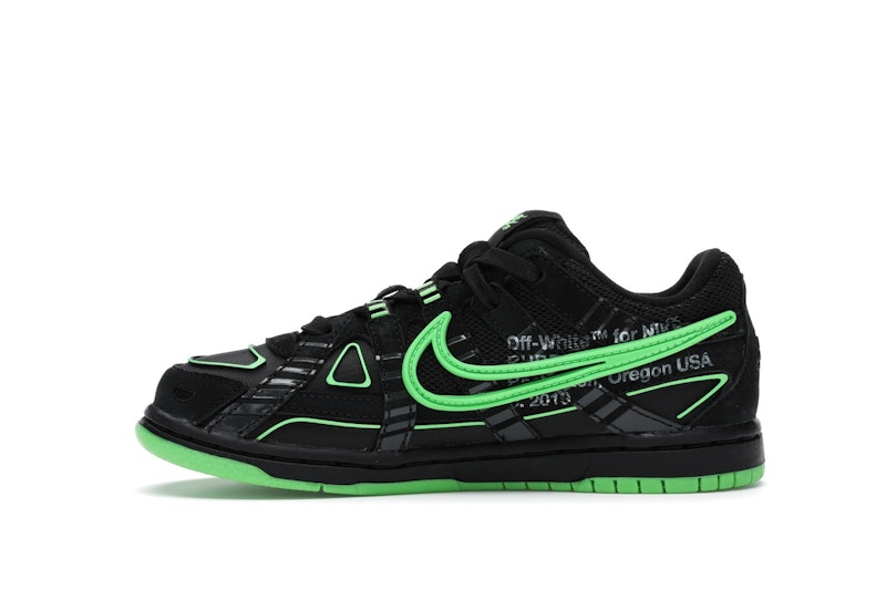 Nike Air Rubber Dunk Off-White Green Strike (PS)