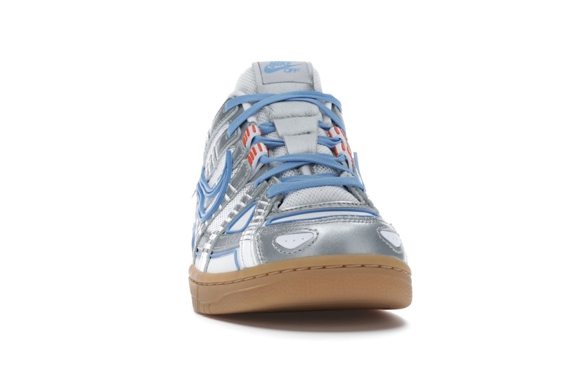 rubber dunk off white university blue stockx