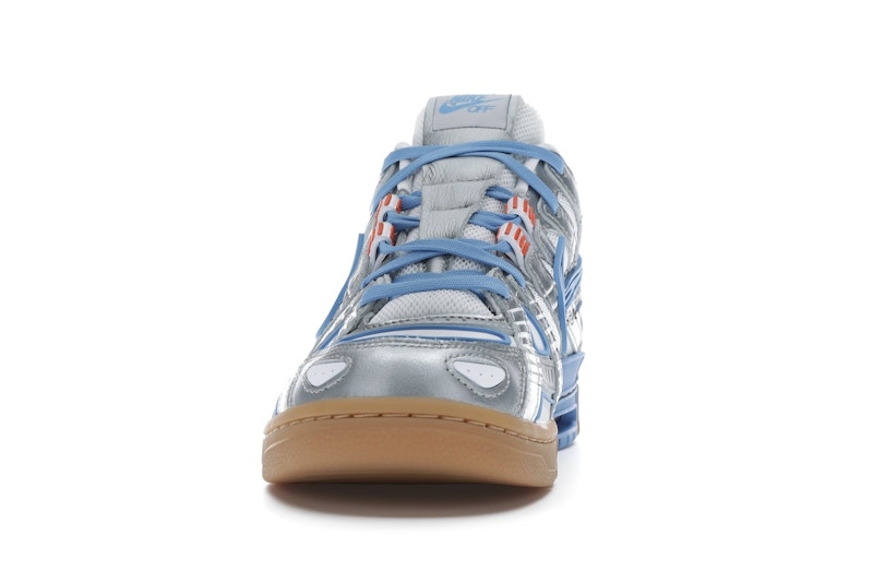 rubber dunk off white university blue stockx