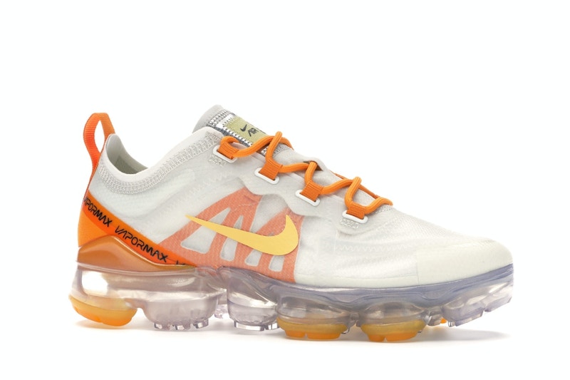 Nike Air VaporMax 2019 White Orange Peel (Women's)