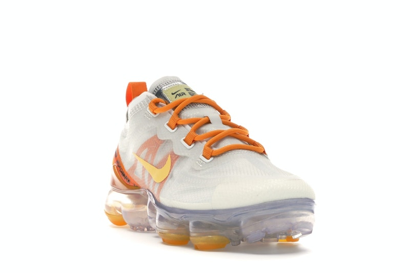 Nike Air VaporMax 2019 White Orange Peel (Women's)