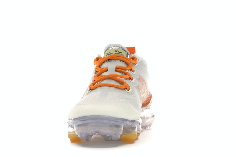 Nike Air VaporMax 2019 White Orange Peel (Women's)