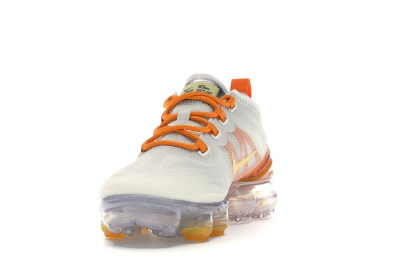 Nike Air VaporMax 2019 White Orange Peel (Women's)
