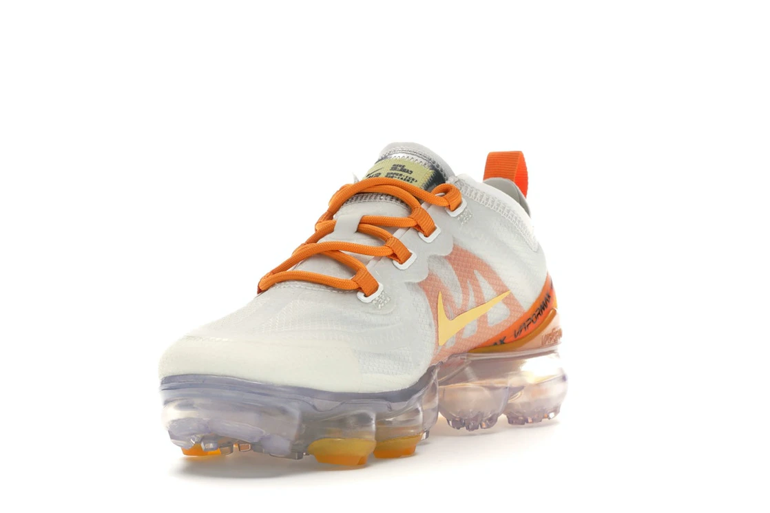 Nike Air VaporMax 2019 White Orange Peel (Women's)