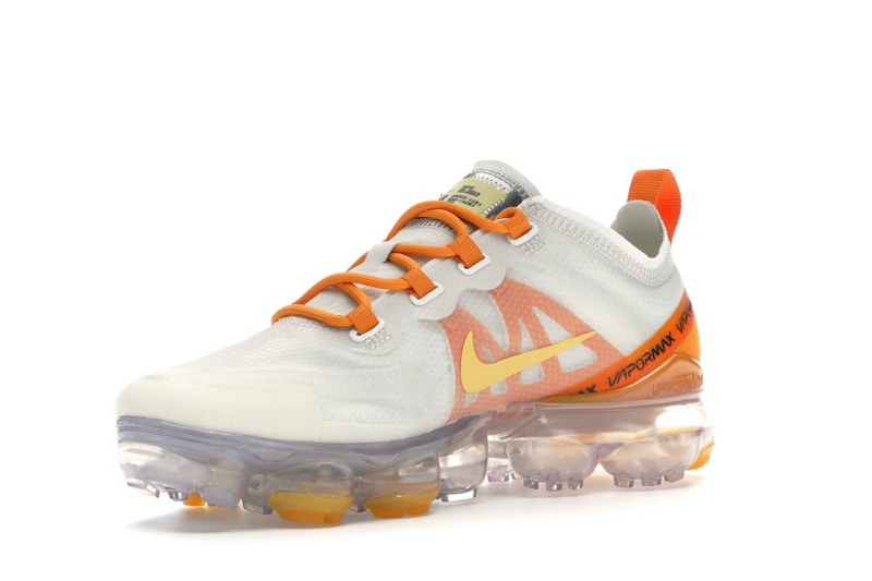 Nike Air VaporMax 2019 White Orange Peel (Women's)
