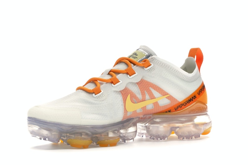 Nike Air VaporMax 2019 White Orange Peel (Women's)