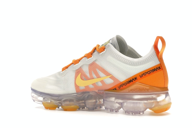 Nike Air VaporMax 2019 White Orange Peel (Women's)