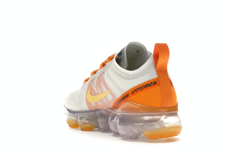 Nike Air VaporMax 2019 White Orange Peel (Women's)