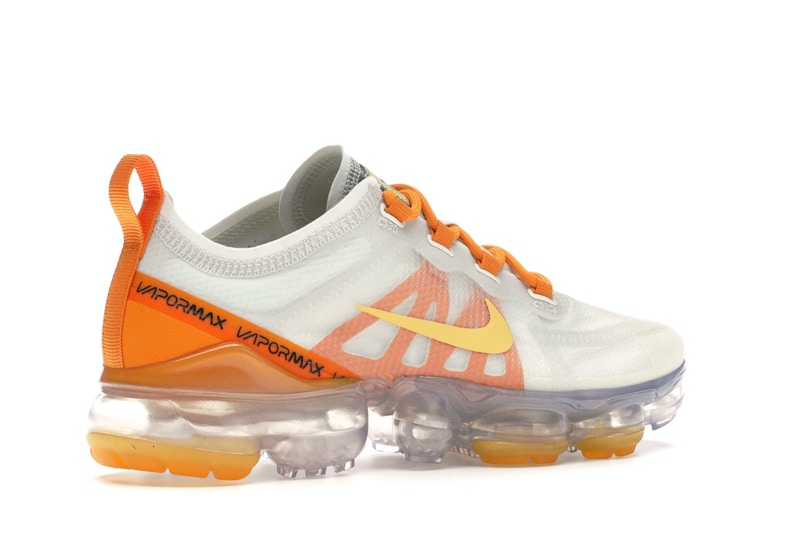 Nike Air VaporMax 2019 White Orange Peel (Women's)
