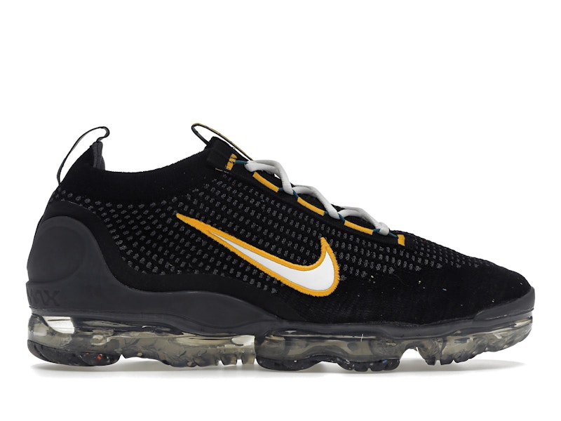 Nike vapormax black online gold