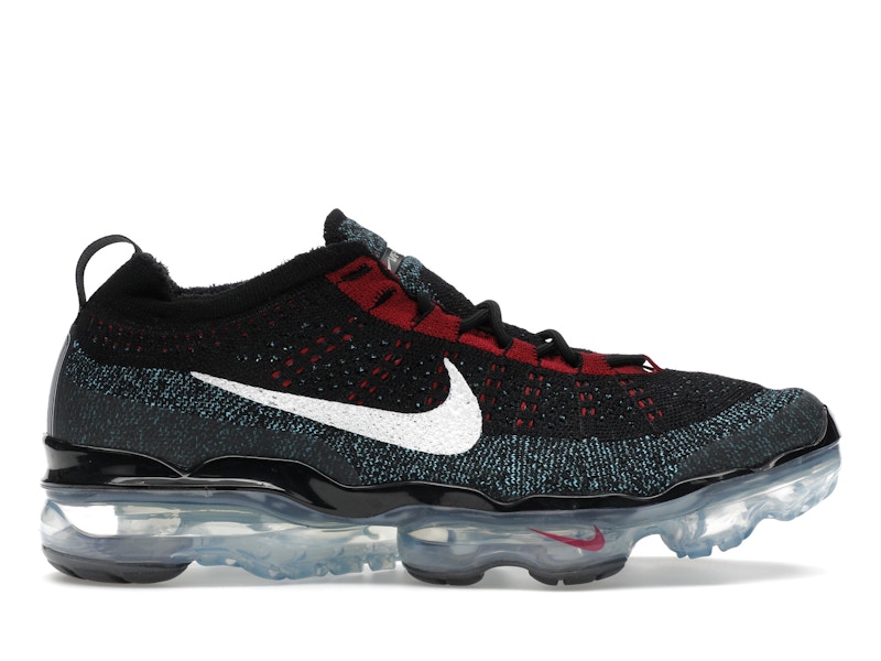 Nike Air VaporMax 2023 Flyknit Black Red Universtiy Blue Men's - DV1678-012  - US
