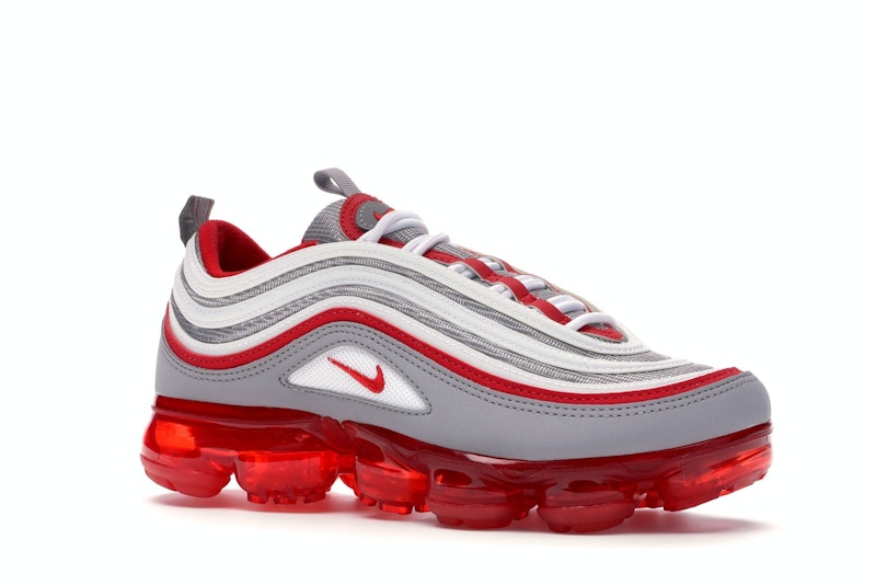vapormax 97 red and grey