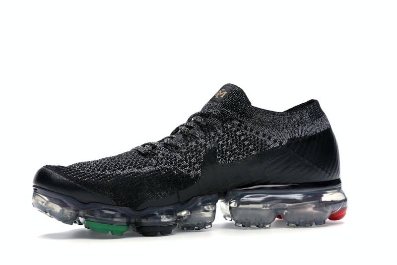 Black vapormax clear bottom
