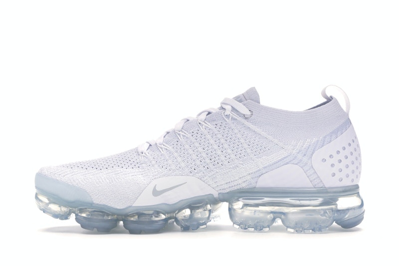 Nike air vapormax flyknit 2 mens white Clearance