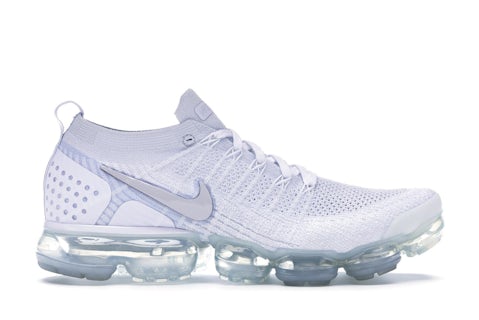 Nike Air VaporMax Flyknit White Vast Grey Men's 942842-105 US
