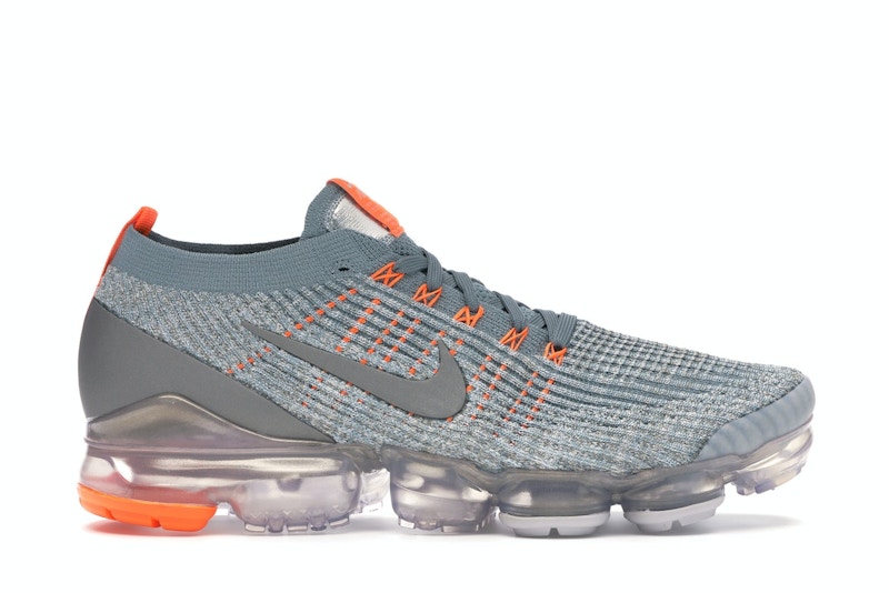 Nike vapormax flyknit 3 grey orange online