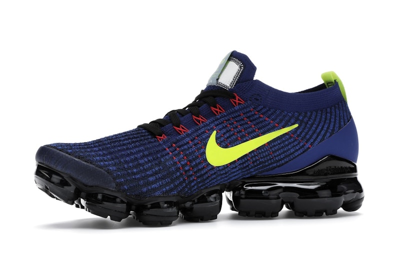 Nike air vapormax flyknit 3 deep royal volt Clearance