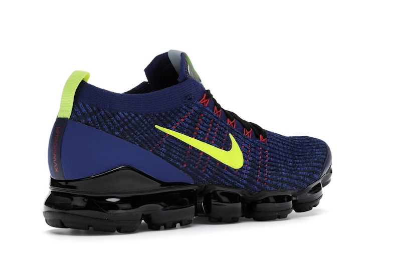 Nike air vapormax flyknit 3 deep royal volt Clearance